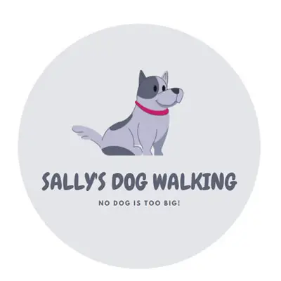 Dog walking example logo